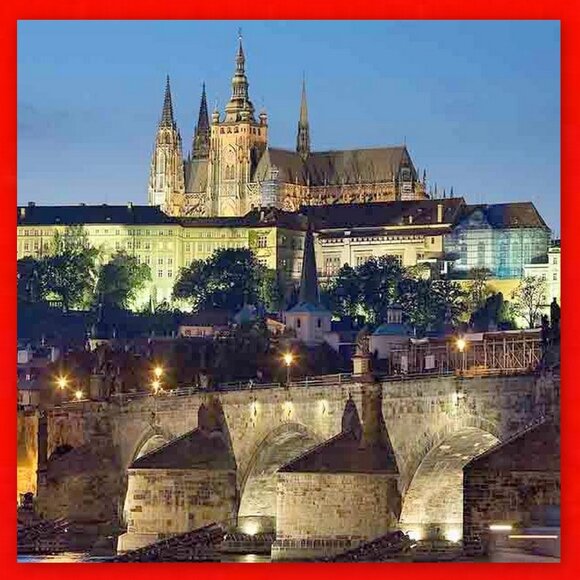 Pair of Handmade Geometric Cut Bohemian Crystal Candle Holders! - Picture 12 of 16